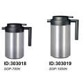 Pote 18 / 8stainless café de acero con recarga de vidrio para el hogar / Hotel Sgp-700h